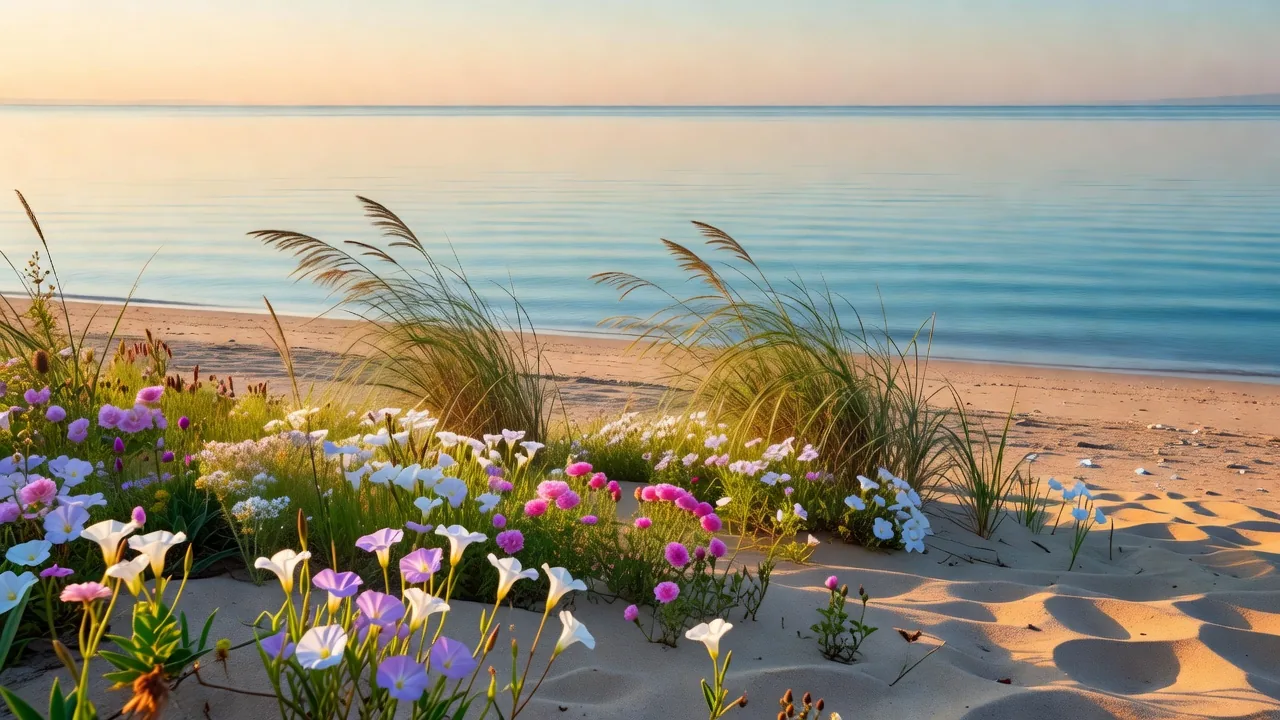 海辺の草花