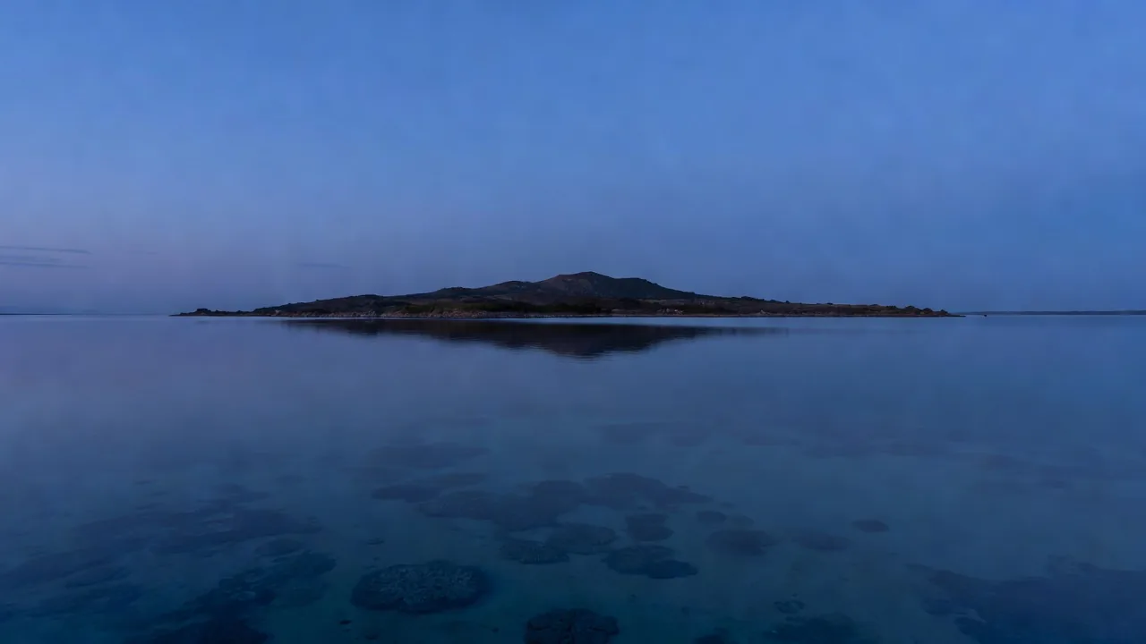 A Lagoon Between Day And Night