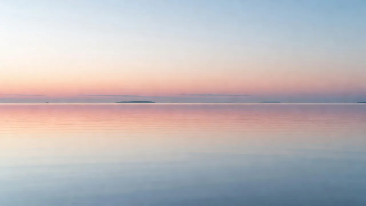 The Horizon At Dusk